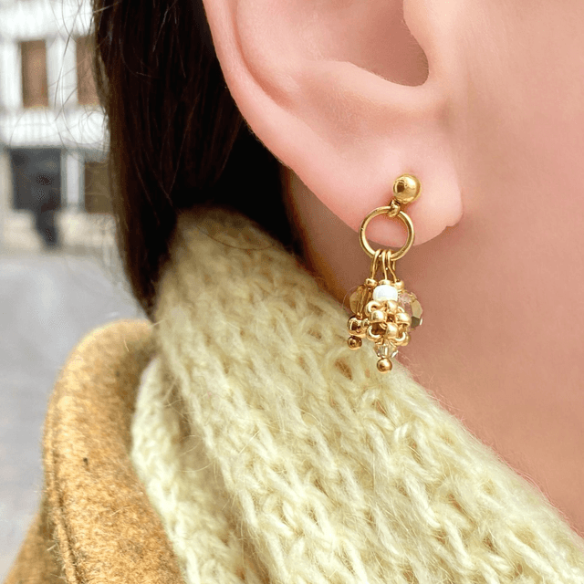 Boucles d'oreilles Kalia breloques